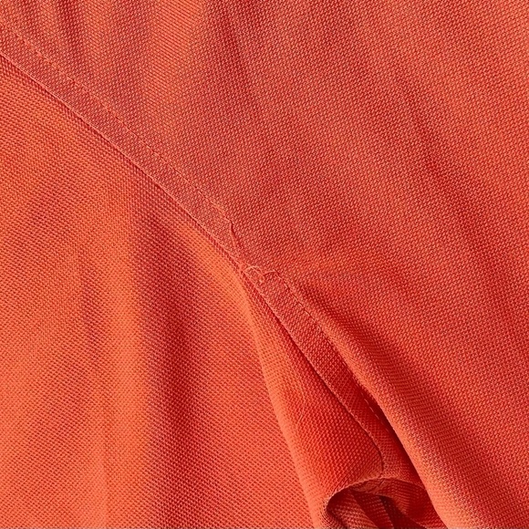 GREG NORMAN, MENS ORANGE, ULTRA COMFORT, POLO SHIRT. SIZE L - Picture 6 of 6